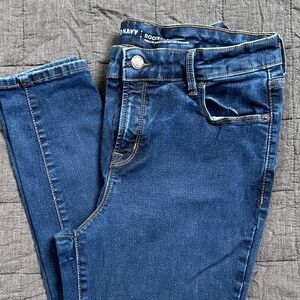Old Navy Rockstar Super Skinny Built-In Sculpt Mid Rise Jeans Size 14 Petite